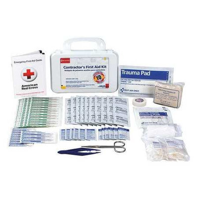 First Aid Only First Aid Kit (Plastic, 96 Pieces). Model: 9300-10PGR