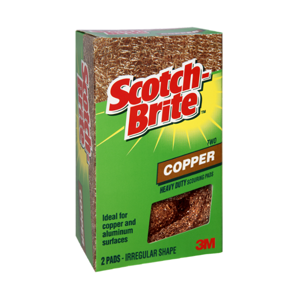 ScotchBrite Copper Heavy Duty Scouring Pads 2CT Reviews 2019