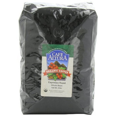 Cafe Altura Organic Espresso Roast Whole Bean, 64-Ounce