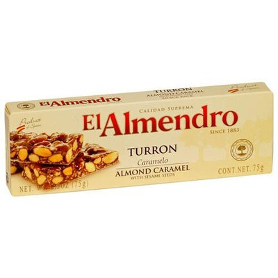 EL Almendro Turrón EL Almendro Turron Almond Caramel with Sesame Seeds, 2.5-Ounce Boxes (Pack of 16)
