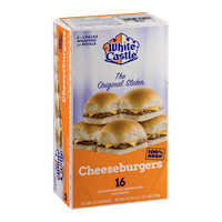 White Castle The Original Slider Cheeseburgers - 16 CT