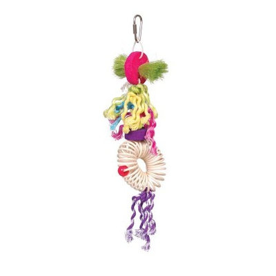 Prevue Hendryx Stick Staxs Spindles in Spokes Bird Toy