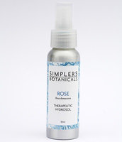Simplers Botanicals - Therapeutic Hydrosol Spray Rose - 2.7 oz.