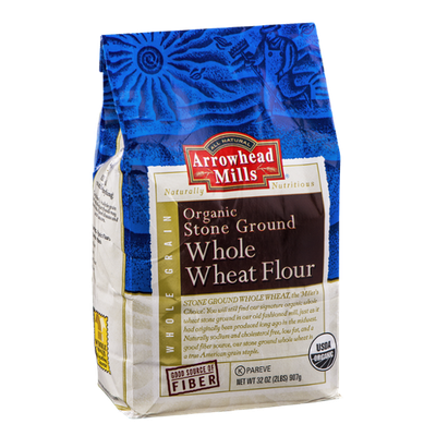 Arrowhead Mills Organic Stone Ground Whole Wheat Flour