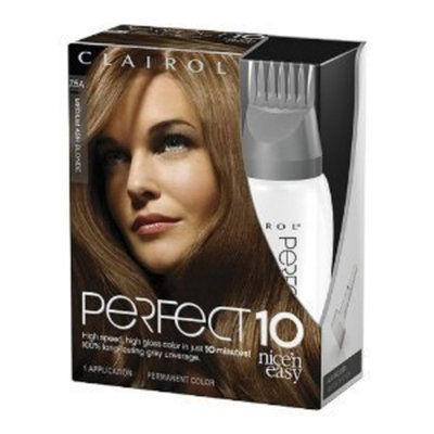Clairol Perfect 10 by Nice 'n Easy Hair Color, 007.5A, Medium Ash Blonde