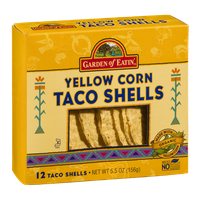 Garden Of Eatin' Yellow Corn Taco Shells - 12 CT