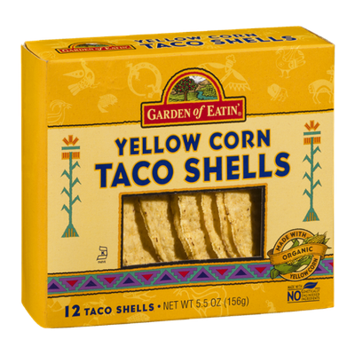 Garden Of Eatin' Yellow Corn Taco Shells - 12 CT