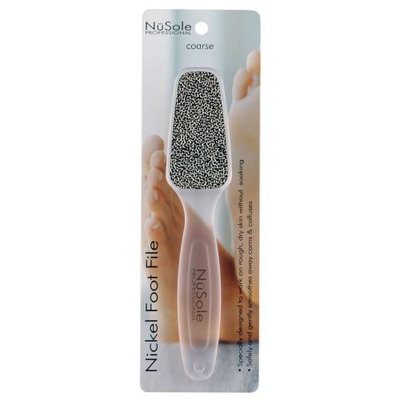 NuSole Professional NuSole Nickel Callus Foot File Coarse