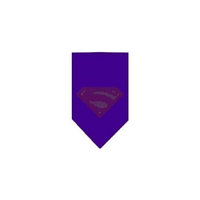 Ahi Super! Rhinestone Bandana Purple Large