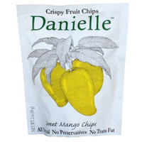 Danielle Crispy Fruit Chips, Sweet Mango, 2-Ounce Bags (Pack of 6)