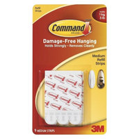 3M COMMAND STRP MED MOUNTING STRIPS