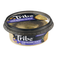 Tribe Gluten-Free Hummus Lemon Rosemary Focaccia