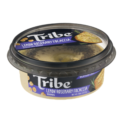 Tribe Gluten-Free Hummus Lemon Rosemary Focaccia