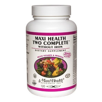 Maxi Two Complete -easily digested without iron 120 Capsules, 4-Ounce Bottle