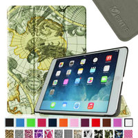 Fintie Smart Shell Leather Case Cover for Apple iPad Air (iPad 5 5th Generation), Map Design