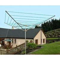 Breezecatcher TS4-140 7-Line Outdoor Umbrella Clothesline