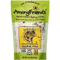 Among Friends Suzie Q's Oatmeal Chocolate Chip Cookie Mix, 14.6 oz, (Pack of 6)