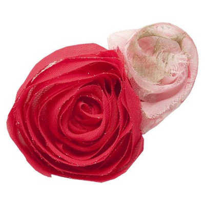 Gimme Couture Rosalie Hair Clip - Hot Pink / Light Pink