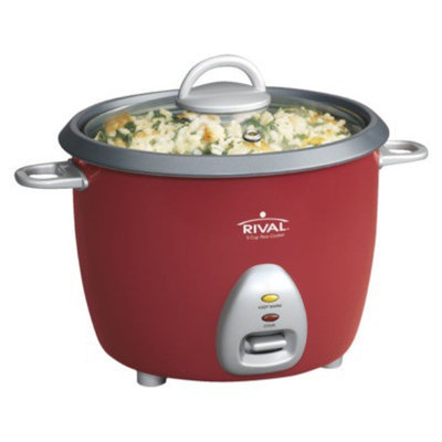Rival 6-Cup Rice Cooker - Red (RC61)