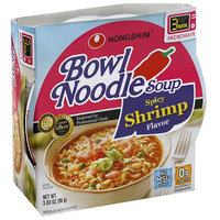 Nongshim Spicy Shrimp Flavor Noodle Soup Bowl