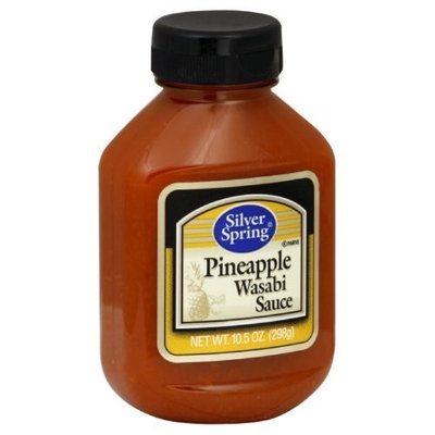 Silver Springs Pineapple Wasabi Sauce Squeeze, 10.5-Ounce (Pack of 9)