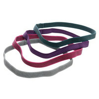 Goody 4Ct Thin Slide Proof Headwraps Assorted Colors
