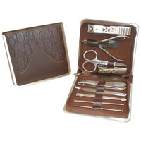 Stainless Steel Deluxe Manicure Set By The Lighthouse