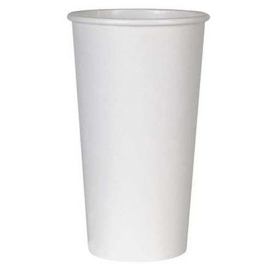 DIXIE 2350WNP Disposable Hot Cup, 20 oz, White, PK600