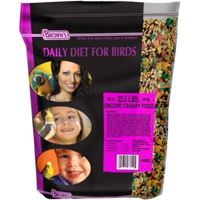 Fm Browns Sons Inc F.M. Brown's Encore Premium Canary Bird Food, 22.5-Pound
