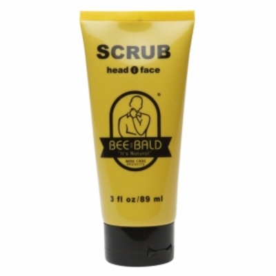 Bee Bald Scrub for Head & Face, 3 fl oz
