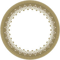 Hanna K Signature Hanna K. Signature 90712 10 in. Everyday Ensembles Precious Gold Plate - 720 Per Case