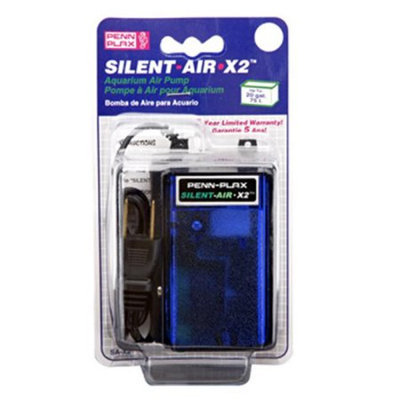 Penn Plax SAX2 Silent-Air X2 - Up To 20 Gallons
