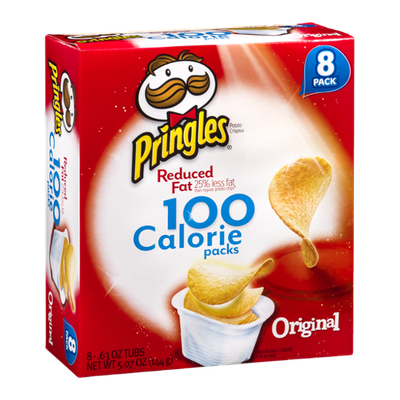 Pringles® Reduced Fat 100 Calorie Potato Crisp Packs Original