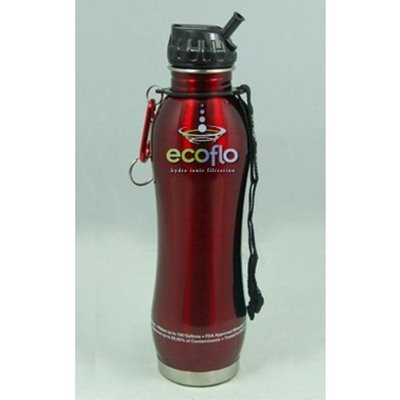 Ecoflo Stainless Steel Water Filter Red Bottle Ecoflo 27 oz Bottle