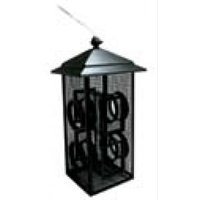 Gardman Mesh House Paint Sunflower with Feeder, Black