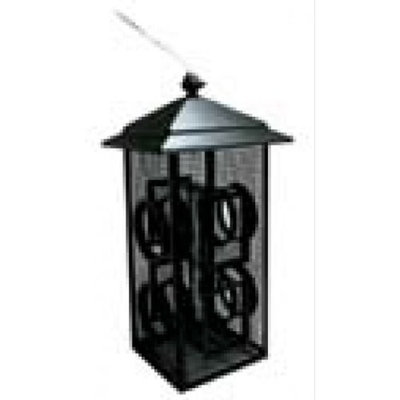Gardman Mesh House Paint Sunflower with Feeder, Black