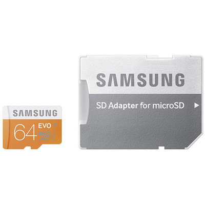 Samsung MB-MP64DA/AM EVO 64GB microSD Class 10 Memory Card