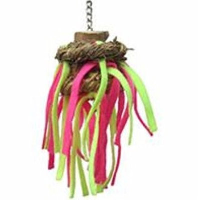 A & E Cage Co Java Wood Tickles Bird Toy