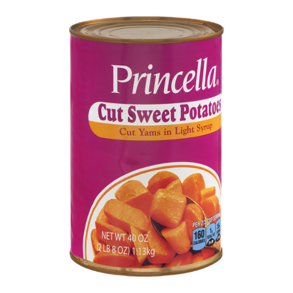 Princella Cut Sweet Potatoes