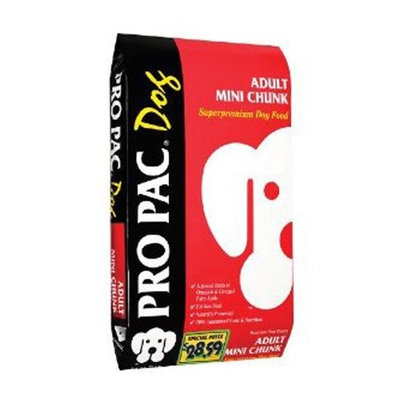 PRO PAC Adult Chicken and Rice Formula Dog Food, 6-Pound Bag