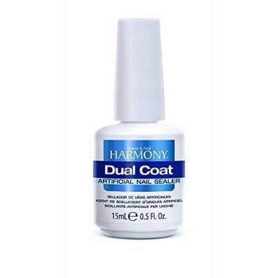 Hand Nail Harmony DUAL COAT Artificial Nail Sealer .5 oz