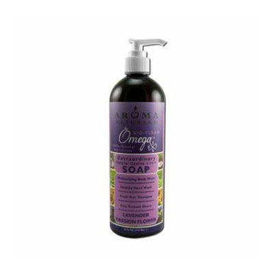Aroma Naturals Castile Soap Lavender Passionflower 16 fl oz