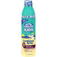 Coppertone Kids Sunblock Spray SPF 50, 9.5 oz