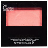 Pack of 3-Revlon Powder Blush with Brush,001 OH BABY! PINK