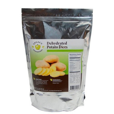 Legacy Premium Food Storage Legacy Hash Browns - Dehydrated Potato Shreds - Prepper Food Storage
