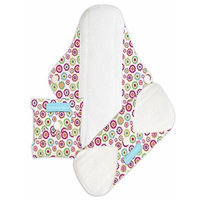 Charlie Banana Reusable Feminine Pads - 3 Pack - Liners (Wonderland)