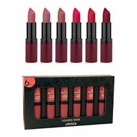 Golden Rose Matte Lipstick Set of 6 (SET2)