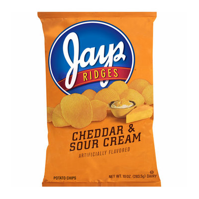 Jays Ridges Cheddar & Sour Cream Potato Chips