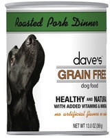 Dave's Pet Food Dave's Grain Free Roasted Pork Dinner Canned Dog Food