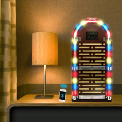 Northwest Big Bluetooth Juke Box Speaker System, Lights